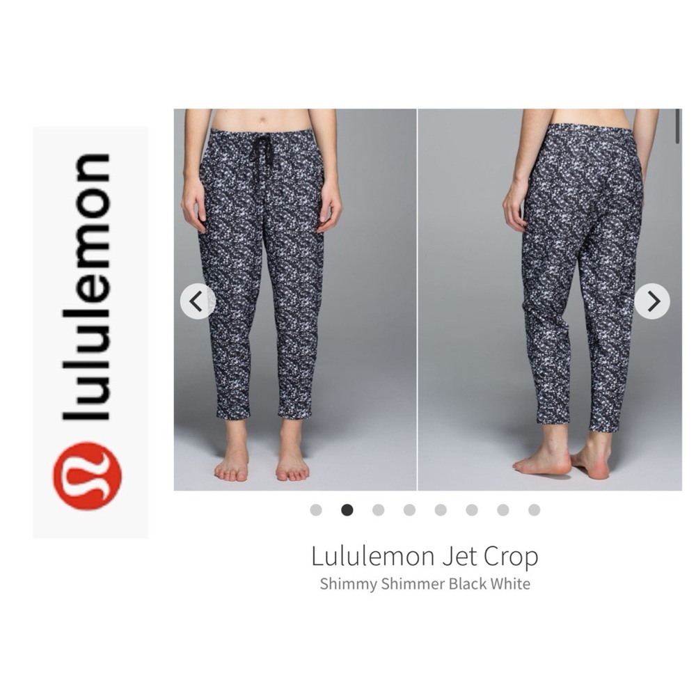 Lululemon Shimmy Shimmer Jet Pants Size 12 ish